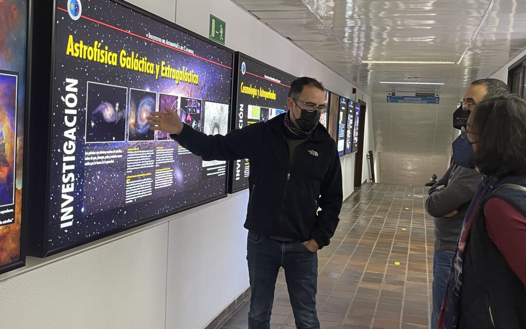 Visita al Instituto de Astrofísica de Canarias